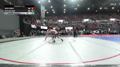 145 lbs Champ. Round 1 - Alex Earll, Glasgow Wrestling Club vs Skylar Sias, Ronan Wrestling Club