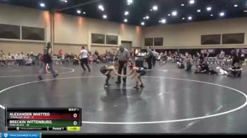 70 lbs Finals (2 Team) - Alexander Whitted, Tennessee Blue vs Breckin Wittenburg, Iowa Black