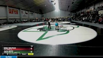 120 lbs Round 1 (16 Team) - Faith Boyd, Prosper Rock Hill (Girls) vs Emily Beltran, Katy (Girls)