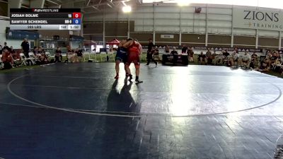 285 lbs Josiah Bolme, Virginia vs Sawyer Schendel, Minnesota Blue