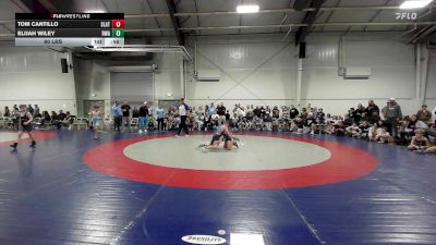 80 lbs Rr Rnd 3 - Tom Cantillo, Slate Wrestling Academy Navy ES vs Elijah Wiley, RWA Black ES