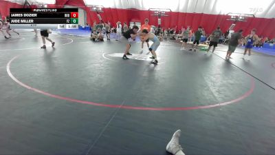 215 lbs Round 1 (8 Team) - James Dozier, Roncalli A vs Jude Miller, FZ Wrestling Club A