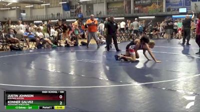 138 lbs Cons. Round 3 - Justin Johnson, Dolphin Nation vs Konner Galvez, Assassins Wrestling