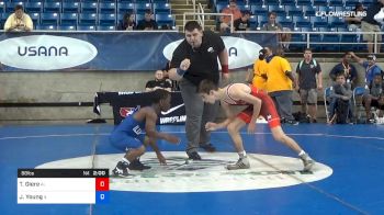 88 lbs Cons 16 #1 - Thomas Giere, Alabama vs Jaymz Young, Illinois