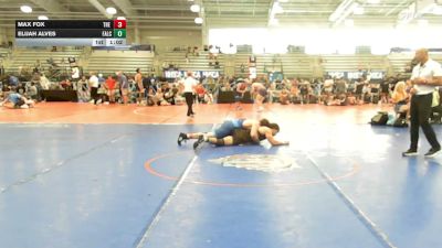 195 lbs Rr Rnd 2 - Max Fox, The Academy Wrestling Club - HSB vs Elijah Alves, Falcons Wrestling Club - HSB