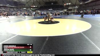 96 lbs Cons. Round 3 - Owen Bendele, Inland Northwest Wrestling Training Center vs Grahm Rupe, Maddogs Wrestling