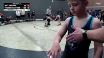 93 lbs Cons. Semi - Max Gugelman, American Falls Wrestling Club vs Grayson Waggoner, North Country Wrestling Club