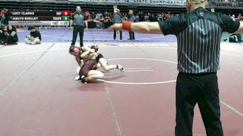 6A 125 lbs Quarterfinal - Lucy Clarno, Dripping Springs vs Jaelyn Skelley, Prosper