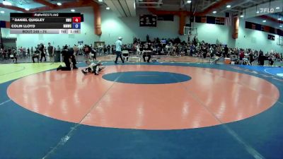 74 lbs Cons. Semi - Colin Lloyd, Midlothian Miners Wrestling Cl vs Daniel Quigley, NOVA Wrestling Club