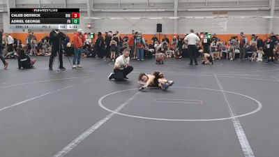 60 lbs Round 4 (6 Team) - Caleb Deitrick, Brecksville vs Adriel George, Potentially Dangerous