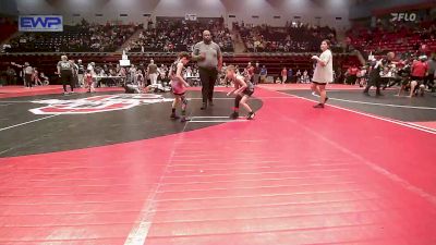 49 lbs Semifinal - Alex Korte, Wagoner Takedown Club vs Brinley Carter, Bartlesville Wrestling Club