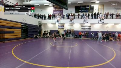 77 lbs Quarterfinal - Rhett Goolsbey, Powell Middle School vs Isaac Robinson, Lander Middle School