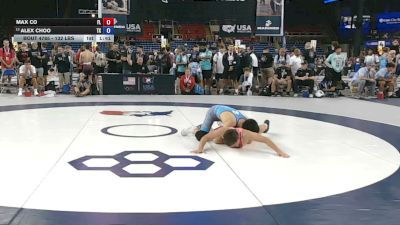132 lbs Cons. Sub-rd Of 64 - Max Co, Florida vs Alex Choo, Texas