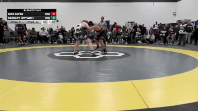 209 lbs Round 2 (6 Team) - Zachary Leftwich, POWA vs Juan Lopez, DC Wrestling Academy