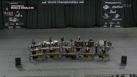 Muscle Shoals HS "Muscle Shoals AL" at 2025 WGI Percussion/Winds World Championships