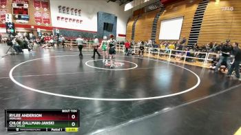 125 lbs Champ. Round 2 - Chloe Dallman-Janski, Kelly Walsh vs Rylee Anderson, Worland