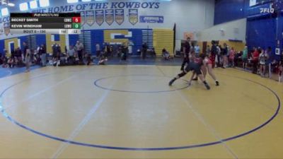 135 lbs Cons. Round 2 - Chloe Bays, Inner Champ Wrestling Club/fletcher High School vs Austyn Montgomery, Viera Hammers