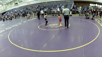 10U Boys - 56 lbs Cons. Round 3 - Beckett Rosman, Oak Hill Wrestling Club vs Anthony Melsenti, South Side Wrestling Club