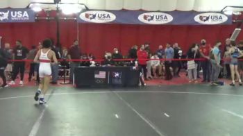 52 kg Round Of 32 - William Anderson, Alabama vs Elijah Banks, Black Fox Wrestling Academy