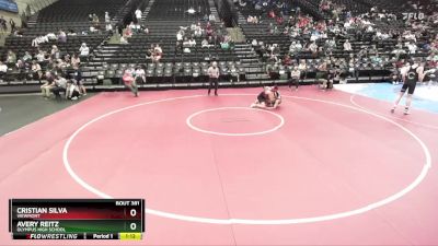 135 lbs Cons. Round 4 - Avery Reitz, Olympus High School vs Cristian Silva, Viewmont