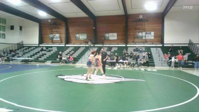 160 lbs 3rd Place Match - Gracin Dennis, Treasure Valley Community College vs Alexandrea Estala, Southwestern Oregon Community College
