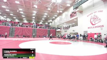 285 lbs Semifinal - Mateusz Nycz, Marmion Academy vs Tyson Russell, Cleveland