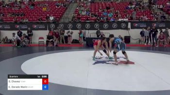 53 kg Quarters - Samara Chavez, Team Tornado Wrestling Club vs Estrella Dorado Marin, Army (WCAP)