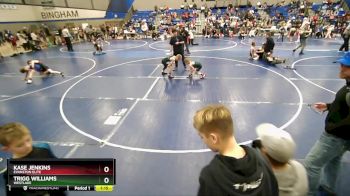 63 lbs Quarterfinal - Kase Jenkins, Evanston Elite vs Trigg Williams, Westlake