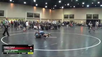125 lbs Finals (2 Team) - Tracey Dennard, Tennessee Blue vs Marco Tagle, Missouri Black