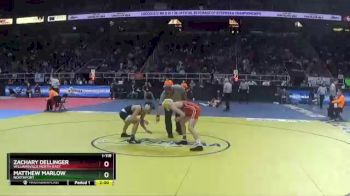 I-118 lbs Champ. Round 2 - Matthew Marlow, Northport vs Zachary Dellinger, Williamsville North-East