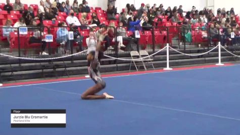 Jurzie Blu Cromartie - Floor, Pearland Elite - 2021 Region 3 Women's Championships