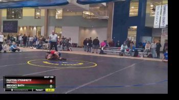 132 lbs Round 3 - Paxton Steinmetz, Sage Valley vs Brooks Bath, Twin Spruce