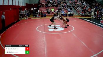 133 lbs Semifinal - Drake McClure, Bentworth Hs vs Youssef Abdelsalam, Fox Chapel Area Hs