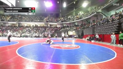 126-6A Cons. Round 3 - Carter Anderson, Richmond Hill HS vs Kellan Lukas, Tift County