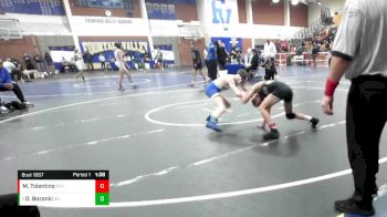 106 lbs Quarterfinal - Dominic Bozanic, Gilroy vs Marcus Tolentino, Northview