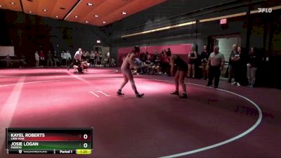 135 lbs Cons. Round 2 - Kayel Roberts, Linn-Mar vs Josie Logan, Marion