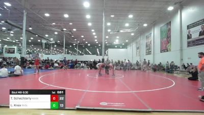 154 lbs Rr Rnd 3 - Tommy Schechterly, Mat Assassins Gray vs Luke Knox, Revival Orange