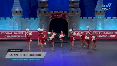 Lafayette High School (KY) [2025 Large Varsity Division I - Pom Semis] 2025 UDA National Dance Team Championship