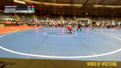 76 lbs Consi Of 16 #2 - Easton Schut, MN Elite vs Haze Dunkin, Nebraska Boyz