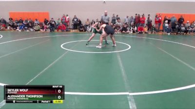 138 lbs Cons. Round 2 - Skyler Wolf, Pleasant vs Alexander Thompson, Madison (Mansfield)