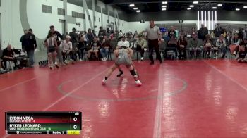 80 lbs Semis & 1st Wrestleback (8 Team) - Lydon Vega, Outlaws Xtreme vs RYKER LEONARD, West Shore Wrestling Club