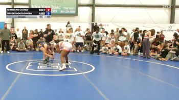 58 lbs Rr Rnd 1 - Ki`Morah Cathey, Okie Girls - W vs Reese Montgomery, PA West Yellow - W