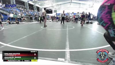 160 lbs Round 3 (4 Team) - Emmanuel Ramos, Midwest Gold vs Emiliano Bustos, Kansas Mayhem