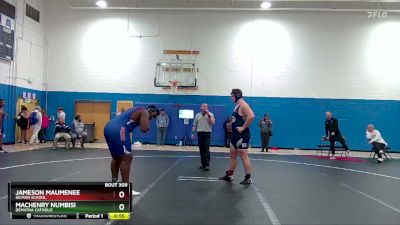 285 lbs Cons. Round 3 - Jameson Maumenee, Gilman School vs Machenry Numbisi, DeMatha Catholic