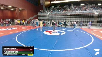 144 lbs Quarterfinal - Hudson Newell, Wyoming Underground Wrestling vs Jack Noblin, Douglas Wrestling Club