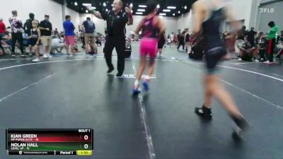 84 lbs Finals (2 Team) - Nolan Hall, Level Up vs Kian Green, MF Purge Elite