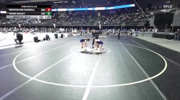 Champ. Round 1 - River Bailey, Custer vs Brooklynn Randall, Watertown