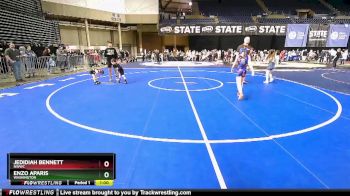 35-37 lbs Quarterfinal - Enzo Aparis, Washington vs Jedidiah Bennett, NWWC