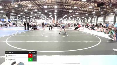 182 lbs Rr Rnd 3 - Gino Sacri, Doughboy vs Elijah Edge, Felix Wrestling Academy Black