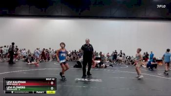 62 lbs Round 9 (10 Team) - Levi Kaufman, Bomb Squad vs Levi Flowers, Grindhouse